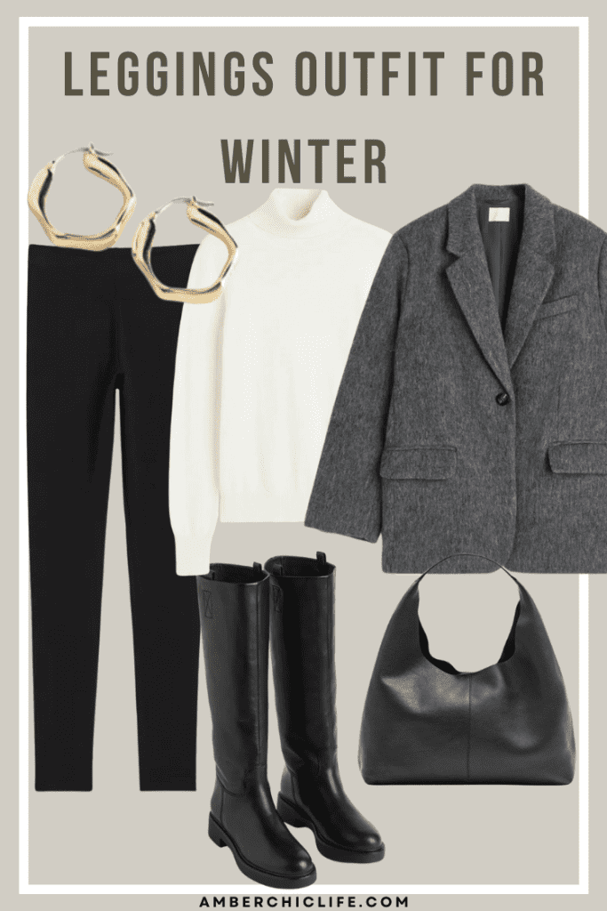 winter leggings outfit