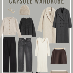 neutral winter capsule wardrobe