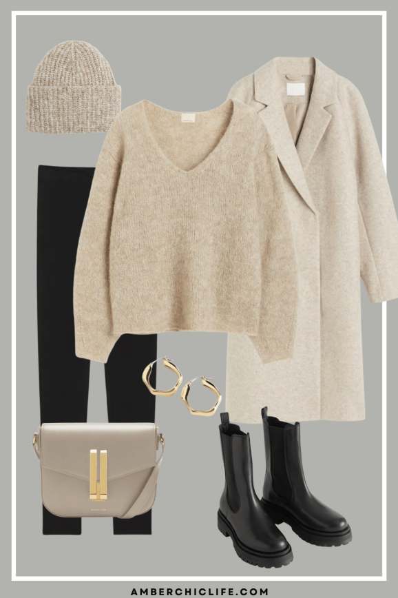 20 Piece Neutral Winter Capsule Wardrobe