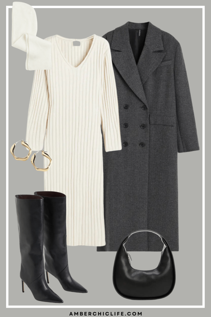 20 Piece Neutral Winter Capsule Wardrobe for 2024 - Amber Chic Life