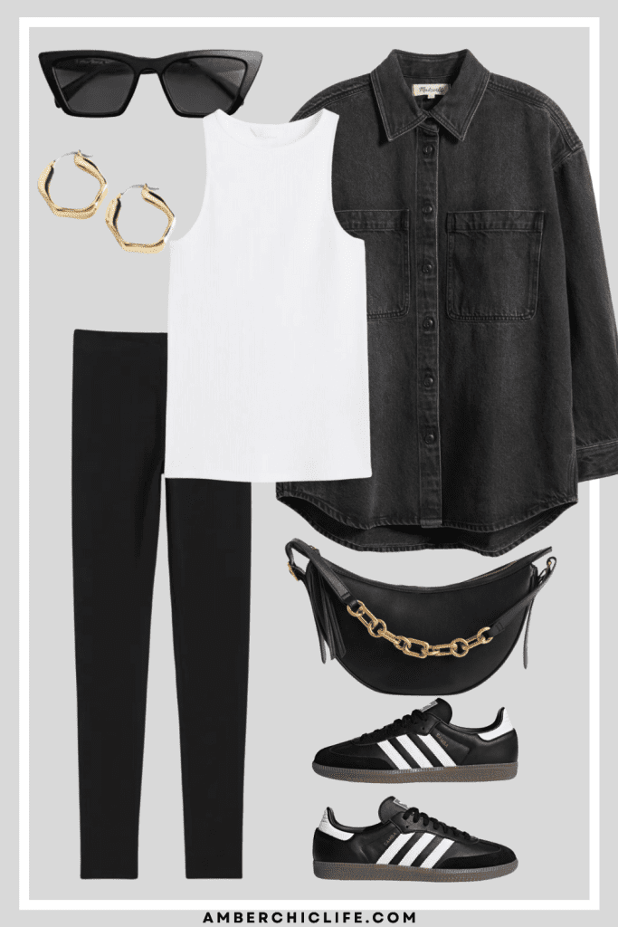 10 Clever Ideas How to Wear Black Adidas Sambas - Amber Chic Life