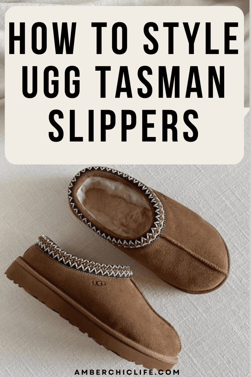 How to Style UGG Tasman Slippers in 2024 (Outfit Ideas)