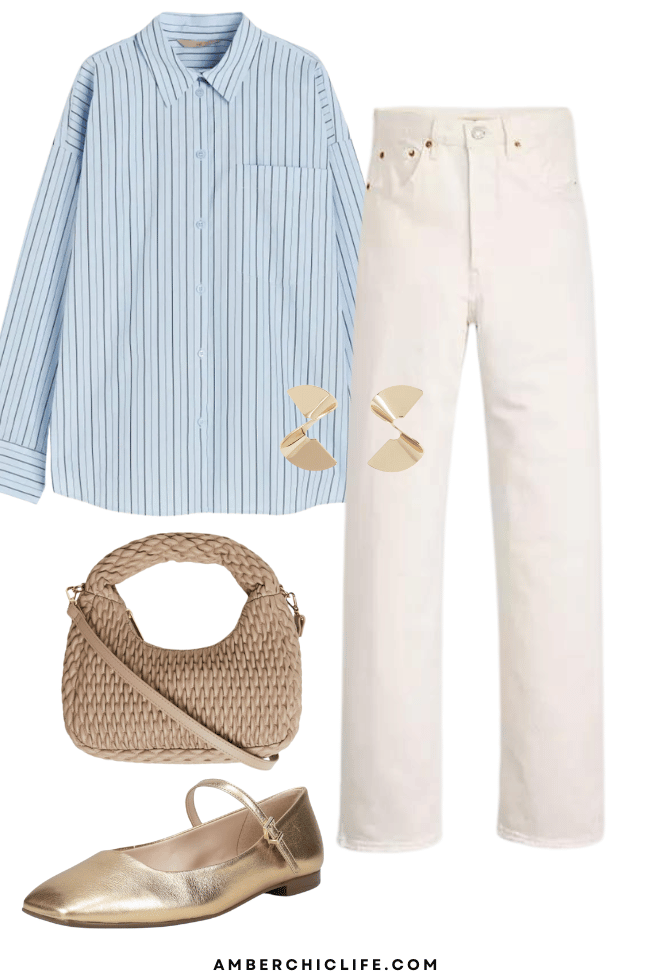 white jeans styling