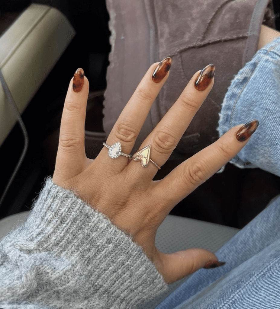 Tortoise Summer Nails