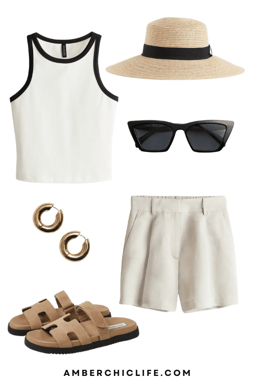 shorts outfit for vacation