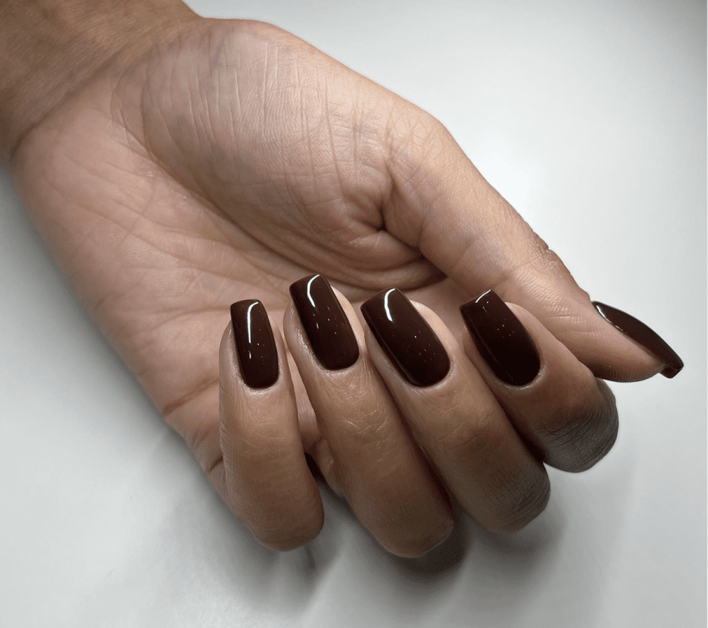 brown nail