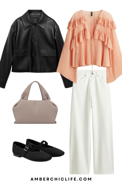 ballet flats outfit 2024