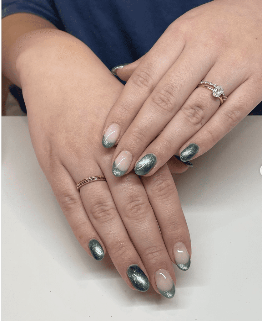 metalic nails