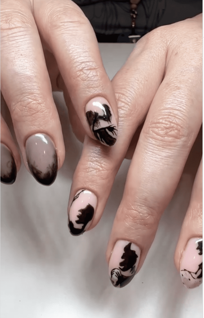 deathly hallows nails