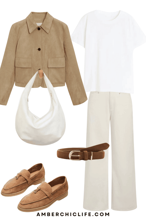 suede jacket outfit ideas