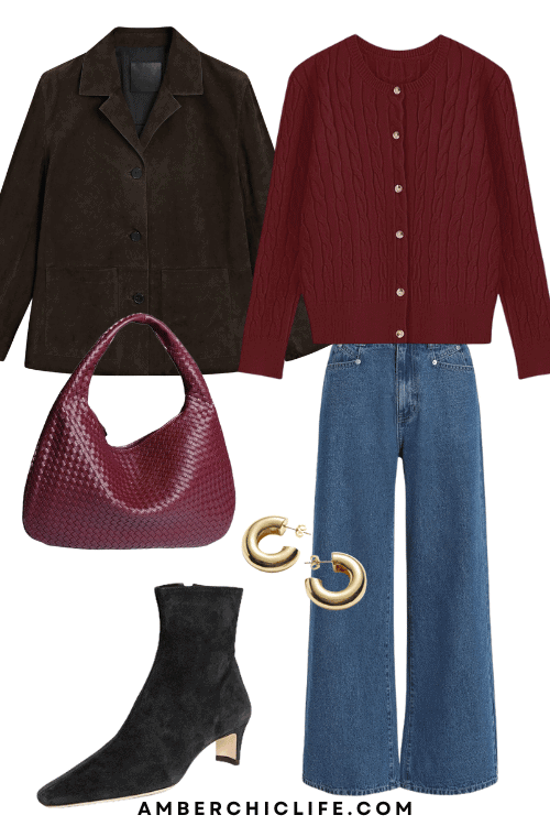 suede outfit