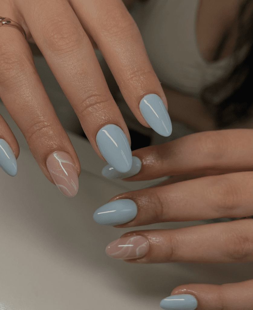 blue nail ideas