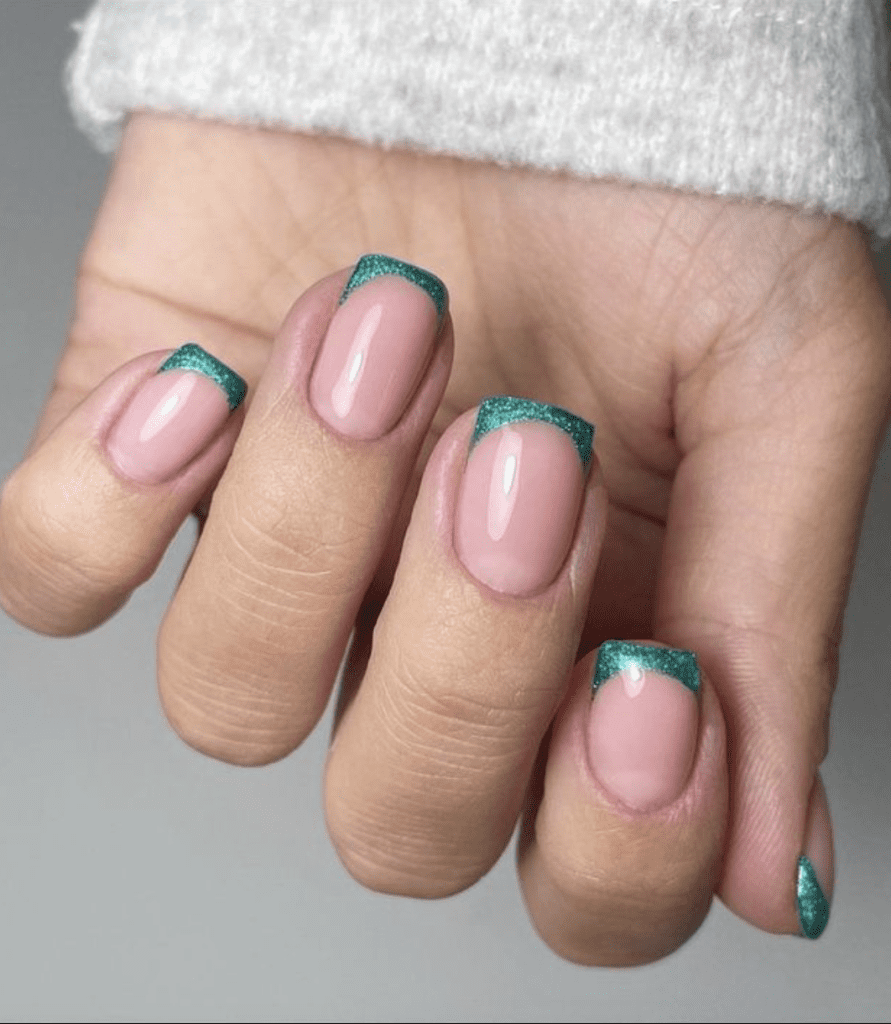 minimal winter nail