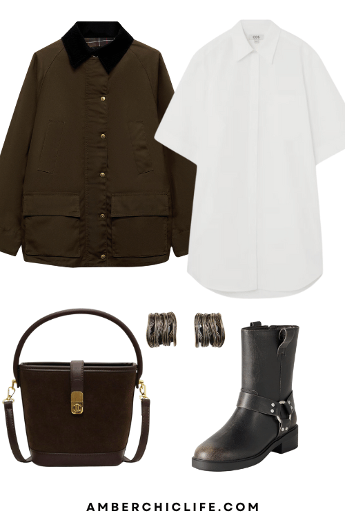 barn jacket outfit women