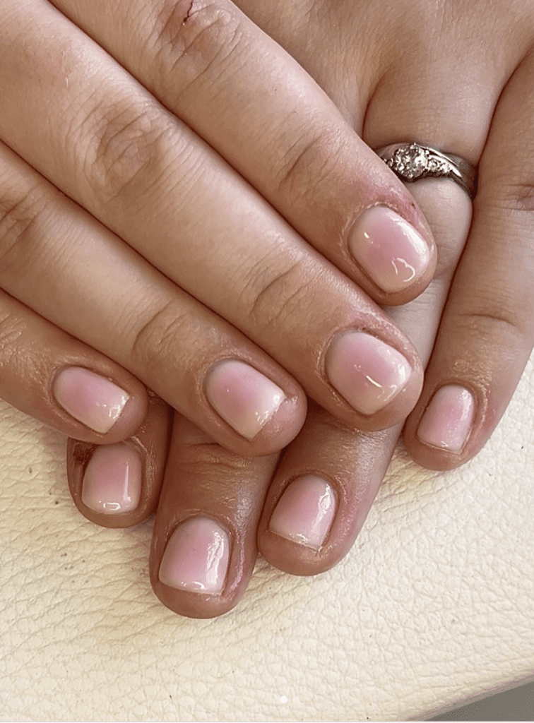 Aura Nails on Short Nails