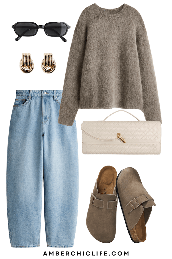barrel jeans outfits